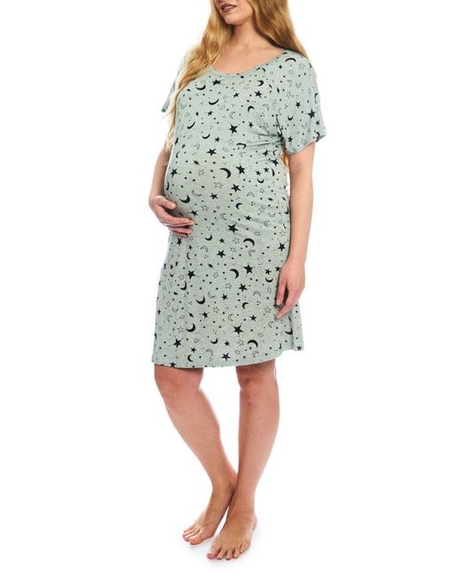 Everly Grey Rosa Jersey Maternity Hospital Gown