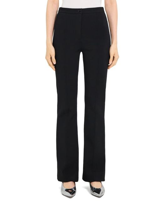 Theory Compact Crepe Flare Pants Small