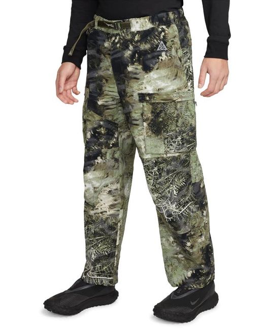 Nike ACG Smith Summit Camo Convertible Cargo Pants Oil Olive