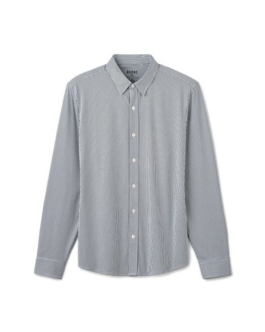 Rhone Commuter Pinstripe Button-Up Shirt Small