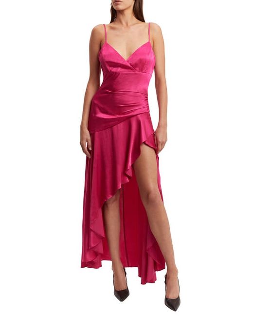 Bardot Sorella Ruffle Cocktail Midi Dress