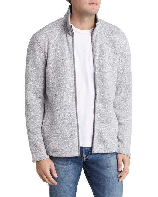 Faherty Sweater Fleece Zip Jacket Small