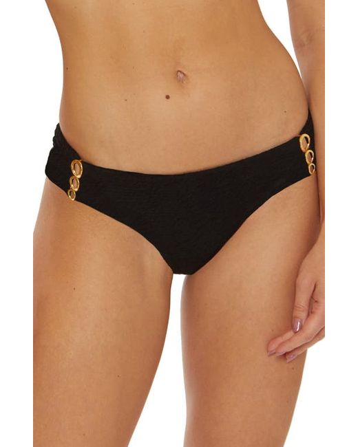 Trina Turk Sands Textured Hipster Bikini Bottoms