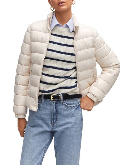 Mango Quilted Puffer Jacket X-Small