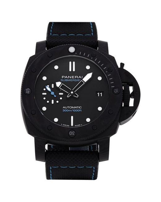 Watchfinder & Co. Watchfinder Co. Panerai Preowned 2022 Submersible Automatic Rubber Strap Watch 42mm
