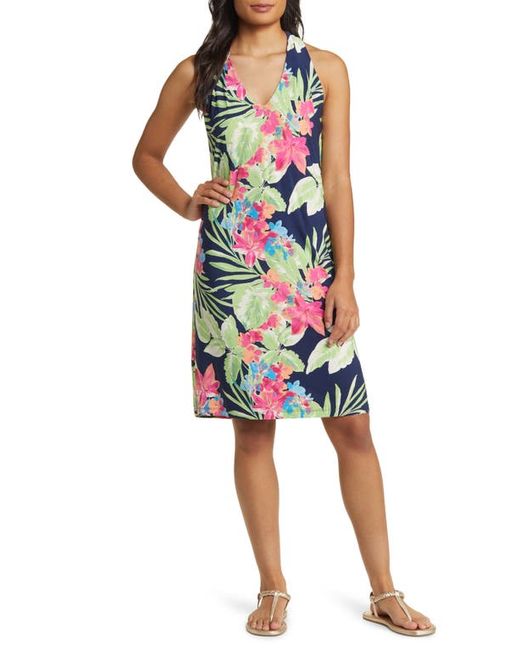 Tommy Bahama Enchanted Bay Tropical Print Dress X-Small