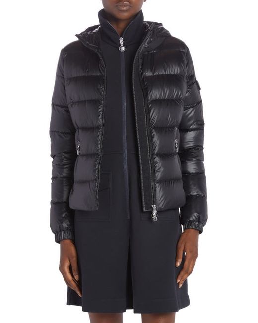 Moncler Gles Hooded Down Jacket