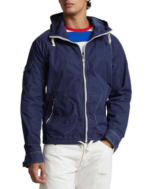Polo Ralph Lauren Hooded Cotton Blend Jacket Medium