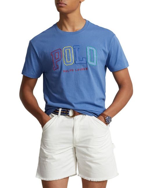 Polo Ralph Lauren Logo Cotton Jersey Graphic T-Shirt