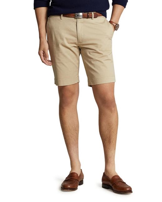 Polo Ralph Lauren Military Flat Front Stretch Cotton Chino Shorts