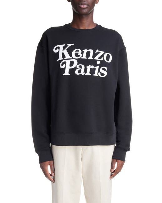Kenzo Verdy Logo Cotton Graphic Sweatshirt Small