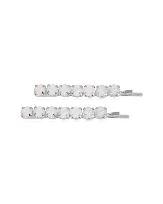 Brides & Hairpins Ayla Set of 2 Opal Hair Clips