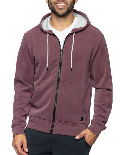 Fundamental Coast Later On Zip Front Hoodie Small