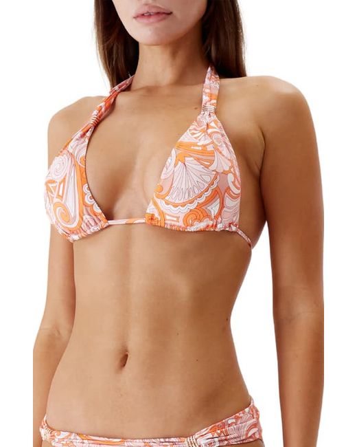 Melissa Odabash Grenada Print Triangle Bikini Top