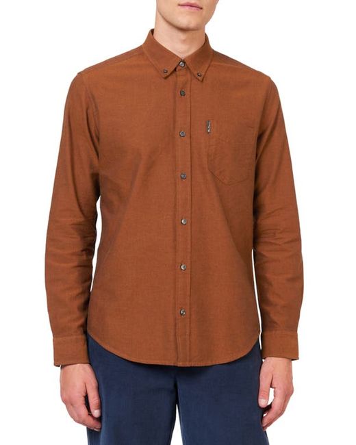 Ben Sherman Signature Organic Cotton Button-Down Oxford Shirt