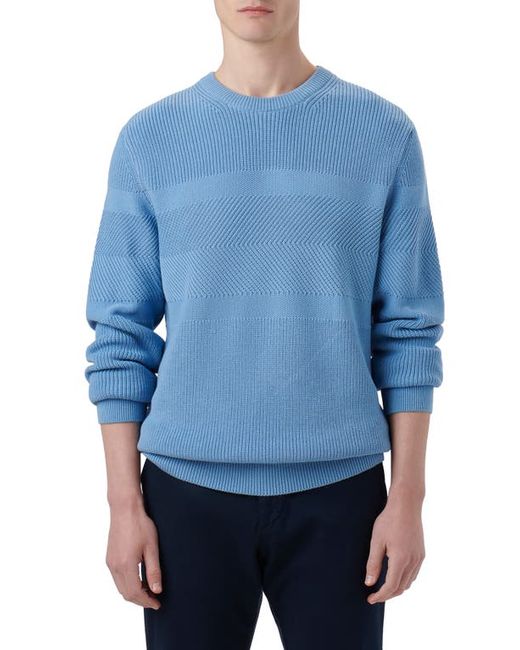 Bugatchi Mixed Stitch Cottton Sweater