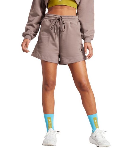 Adidas by Stella McCartney TrueCasuals Organic Cotton Sweat Shorts X-Small