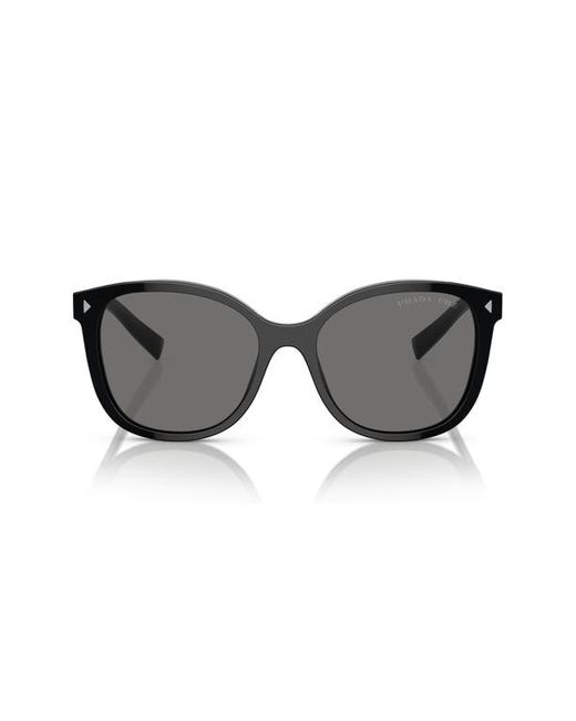 Prada 55mm Polarized Square Sunglasses