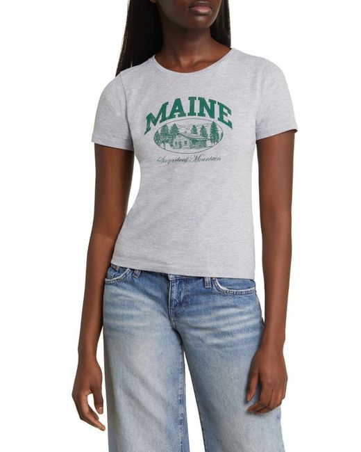 Golden Hour Maine Sugarloaf Mountain Graphic T-Shirt X-Small