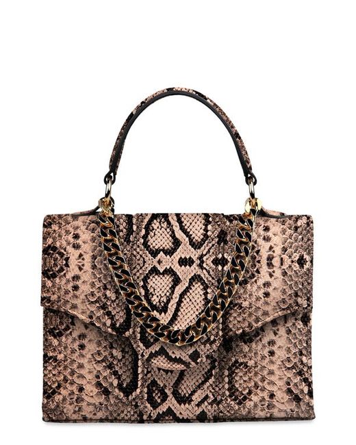 Liselle Kiss Meli Leather Top Handle Bag