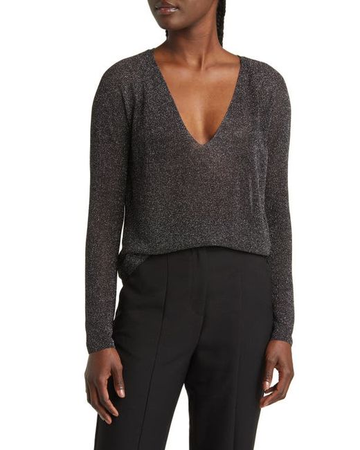 Mango Kling Jersey V-Neck Sweater X-Small