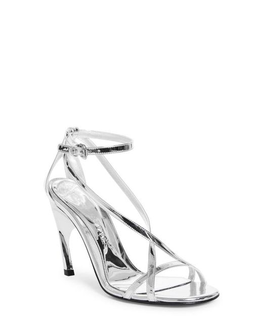 Alexander McQueen Twisted Ankle Strap Sandal 6.5Us