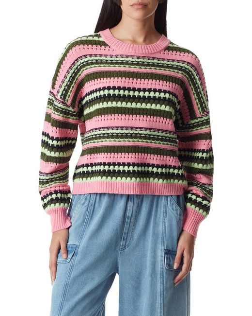 Circus NY Stripe Crop Sweater