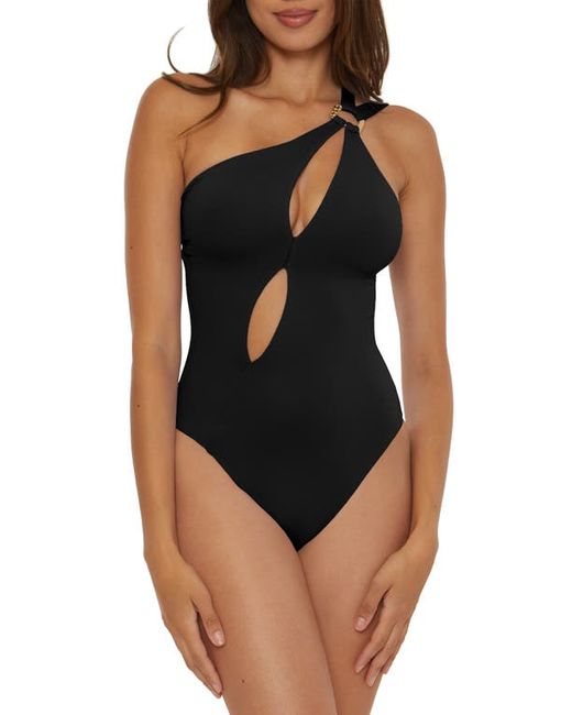 Soluna One-Shoulder Cutout One-Piece Swimsuit