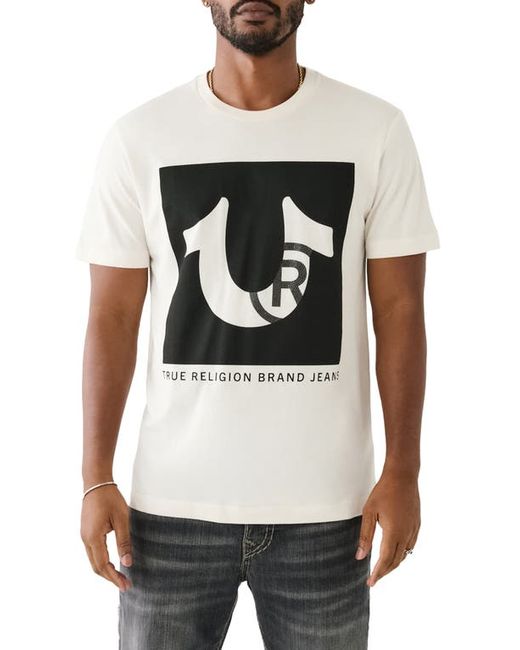 True Religion Brand Jeans Studded Logo Graphic T-Shirt