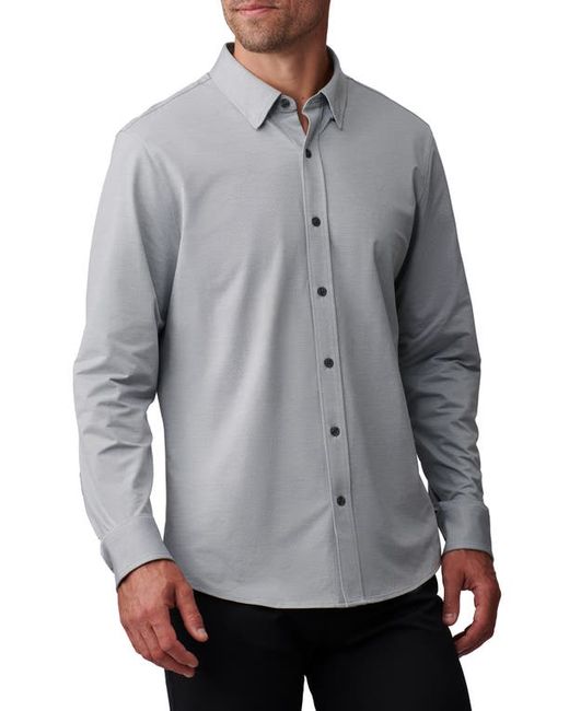 Rhone Slim Fit Commuter Button-Up Shirt