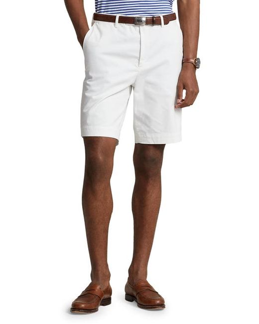 Polo Ralph Lauren Flat Front Stretch Twill Chino Shorts