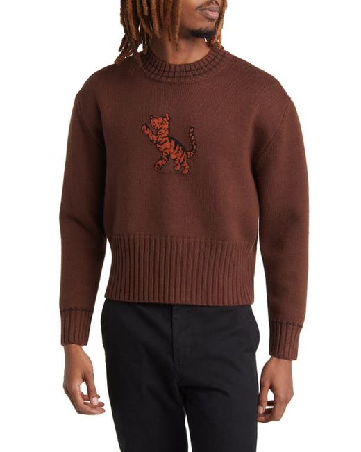 Connor McKnight x Disney Tigger Intarsia Merino Wool Sweater Small