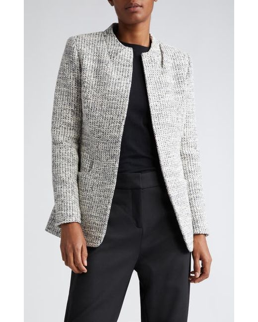 Coperni Gender Inclusive Tweed Fitted Jacket Black 0 Us