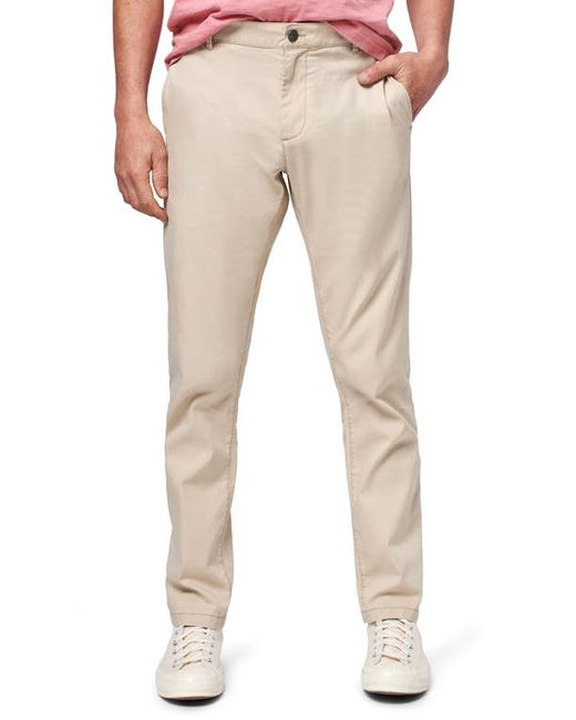 Faherty Island Life Flat Front Organic Cotton Blend Chinos