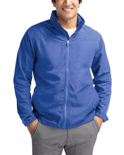 Cutter and Buck Charter Water Resistant Packable Full Zip Recycled Polyester Jacket