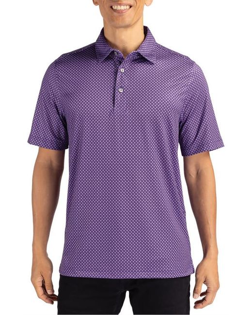 Cutter and Buck Geo Pattern Performance Polo