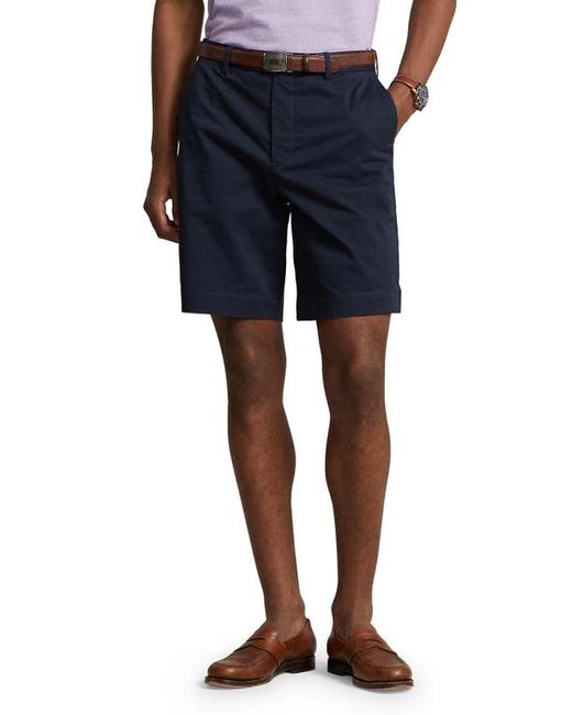 Polo Ralph Lauren Flat Front Stretch Twill Chino Shorts