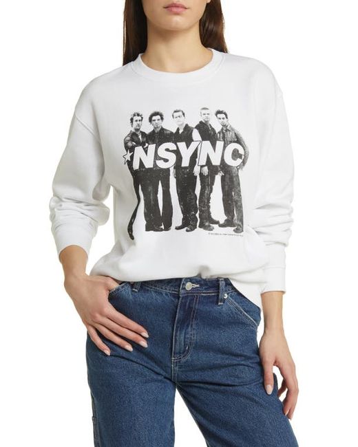 Vinyl Icons NSYNC Crewneck Fleece Sweatshirt X-Small