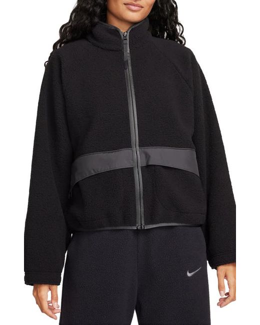 Nike Sportswear High Pile Fleece Jacket Black/Anthracite