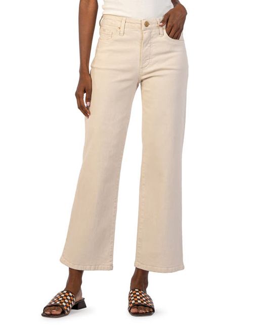 KUT from the Kloth Fab Ab High Waist Wide Leg Jeans 00