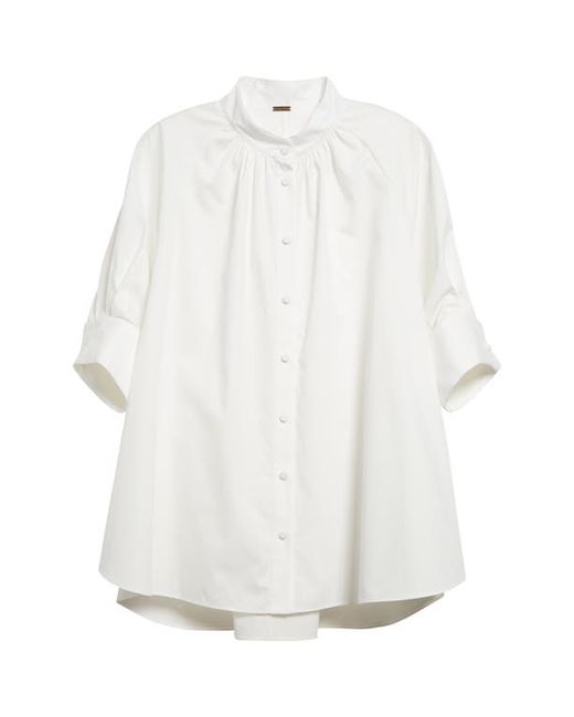 Adam Lippes Cotton Poplin Button-Up Shirt