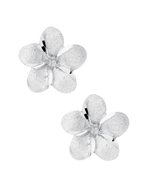 Mignonette Sterling Flower Stud Earrings