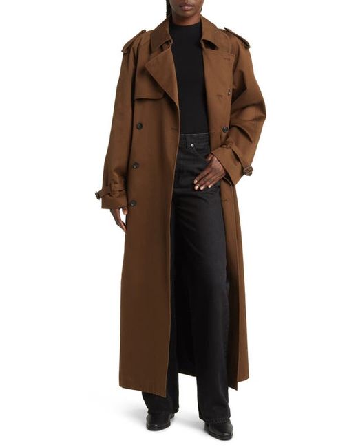 Frame Cotton Trench Coat X-Small