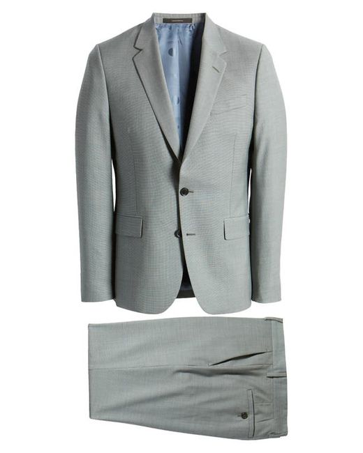 Paul Smith Tailored Fit Stretch Cotton Suit 38 Us