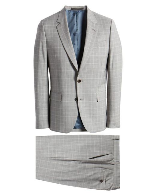 Paul Smith Tailored Fit Plaid Wool Suit 38 Us