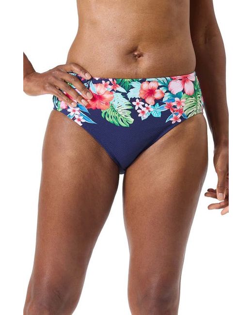 Tommy Bahama Island Cays Flora High Waist Bikini Bottoms X-Small