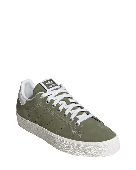 Adidas Stan Smith Suede Sneaker Focus Olive/White/Gum