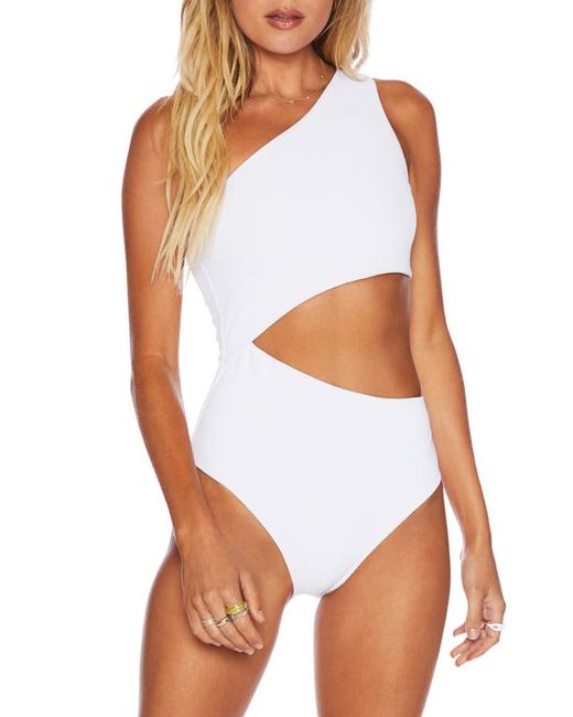 Beach Riot Celine Cutout One-Shoulder One-Piece Swimsuit