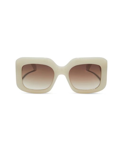 Diff Giada 52mm Gradient Square Sunglasses