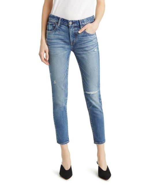 Moussy Vintage Quailtrail Ripped Ankle Skinny Jeans